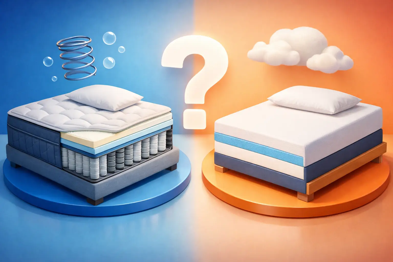 Hybrid vs Foam Mattress: Which One Fits?