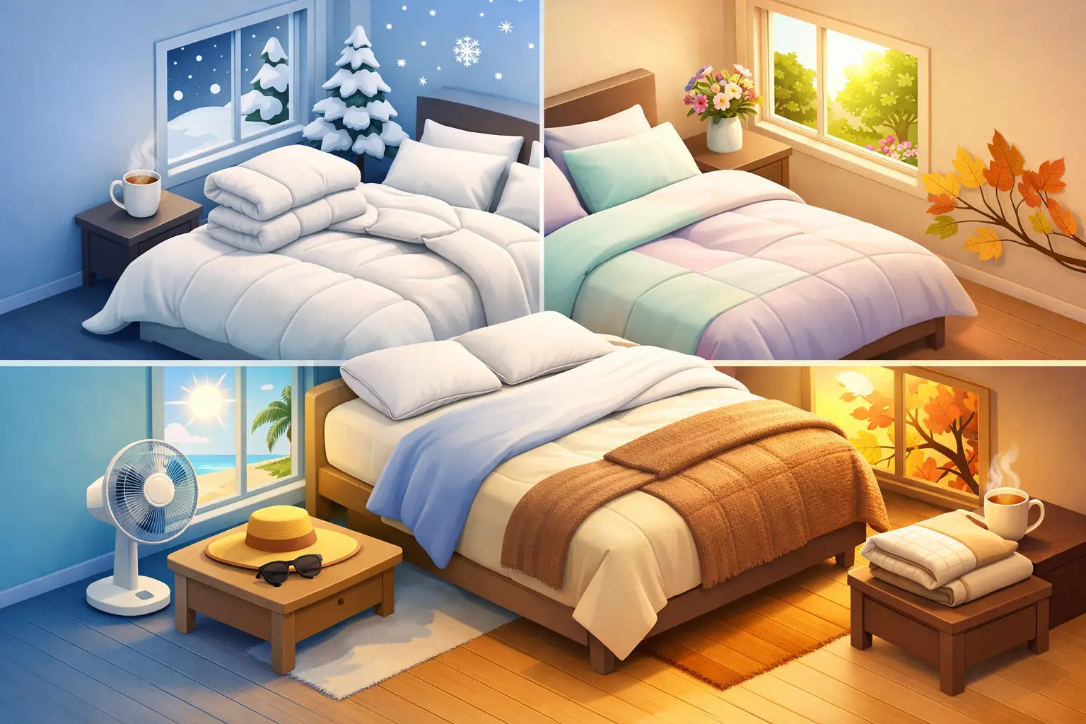 4 The Abode Seasonal Sleep Essentials Guide