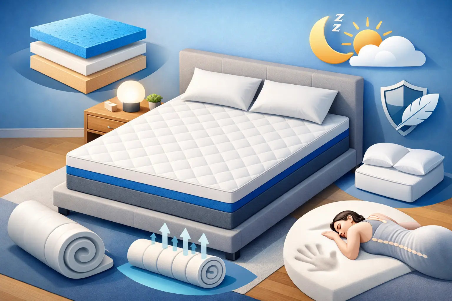 6 Essentials Firm Memory Foam Mattress: Smart Value