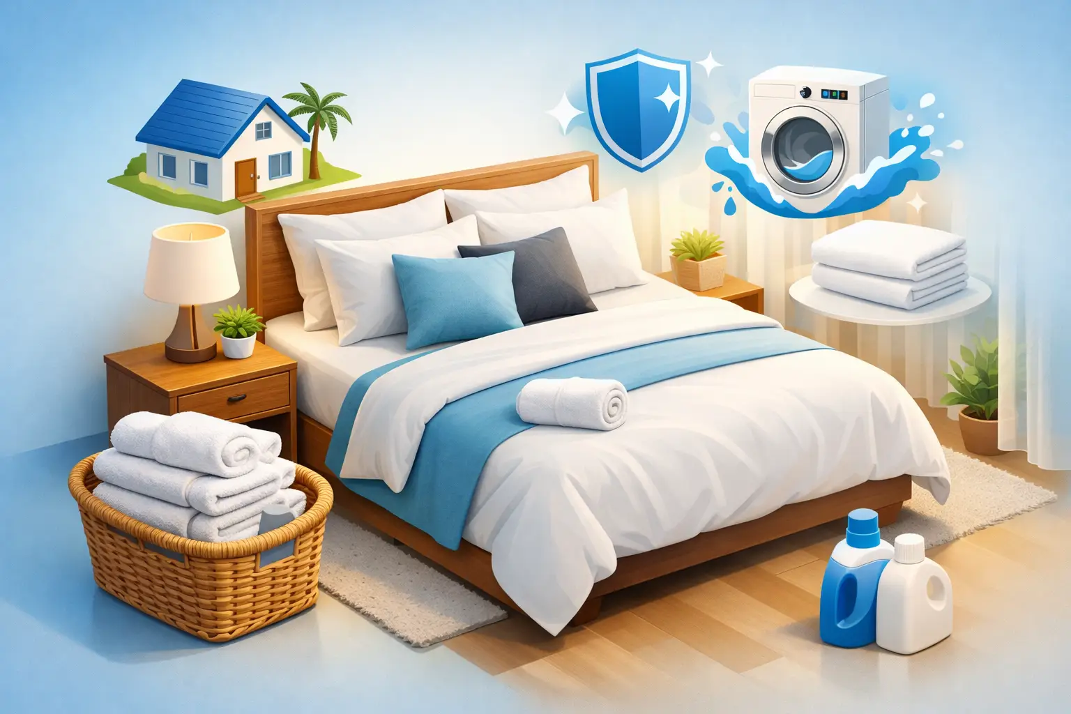 Best Bedding for Rental Properties That Lasts