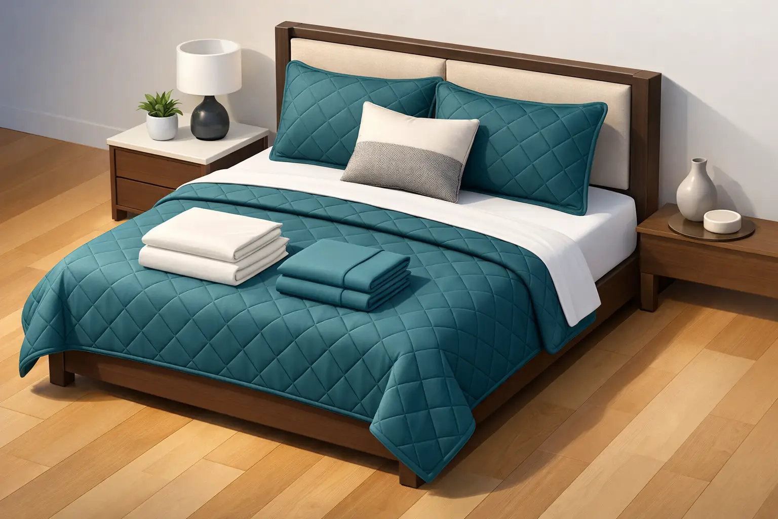 Connell Queen Quilt 3-Piece Bundle for a Finished Bed