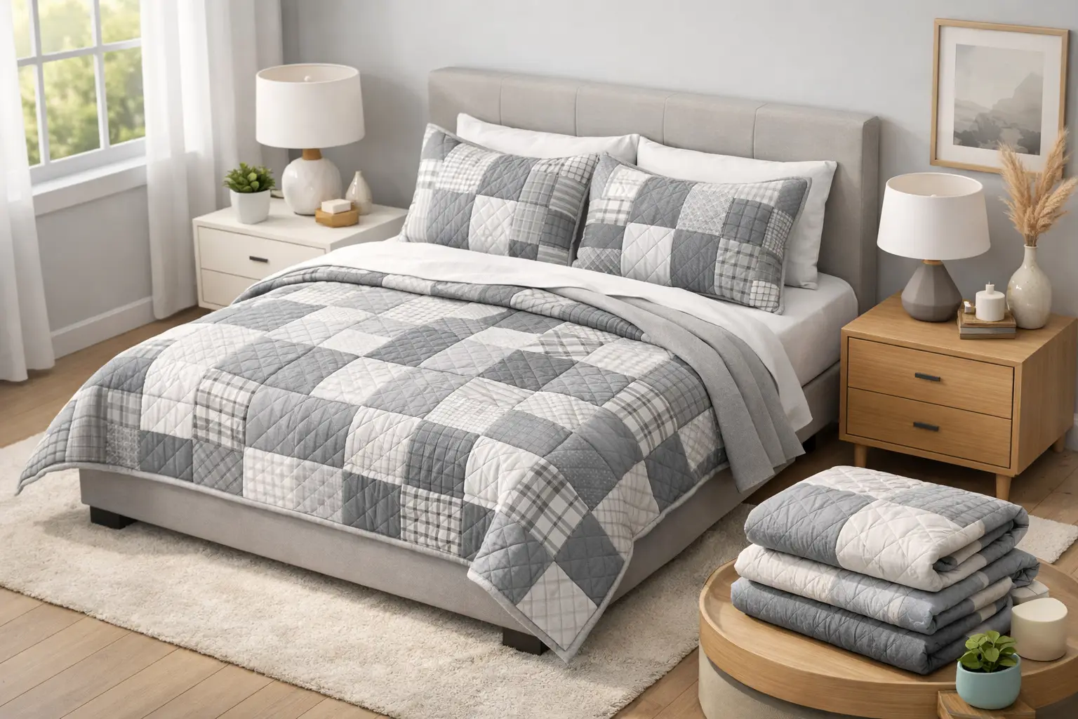 Gray Gables Queen Quilt 90L x 90W for Less