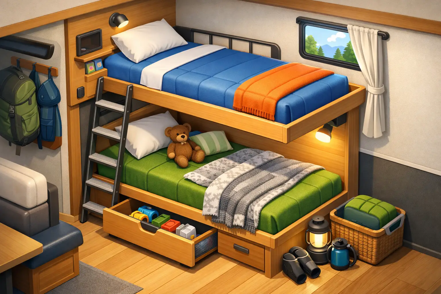 How to Outfit RV Bunk Beds That Work