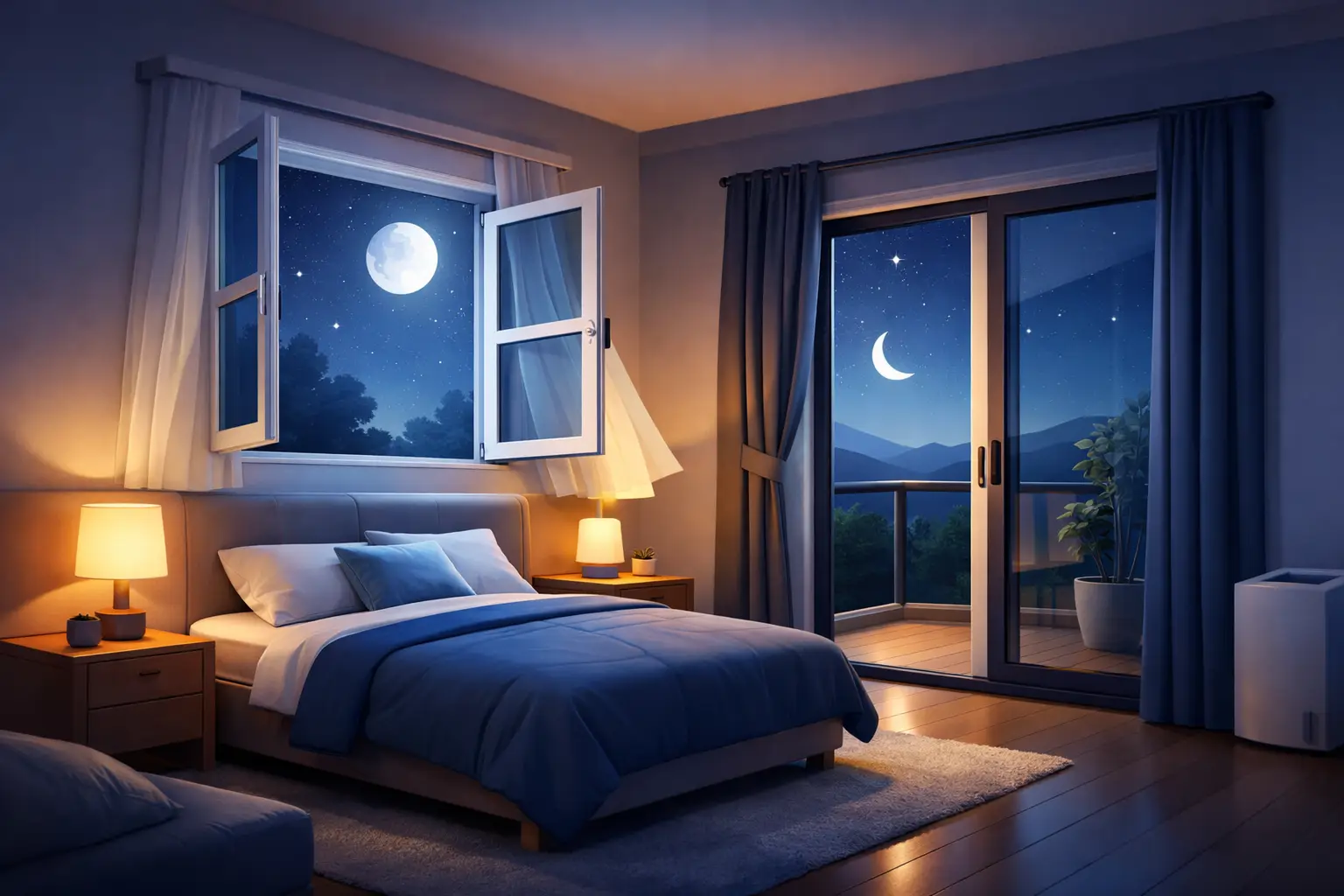 Windows and Doors for Better Bedroom Sleep