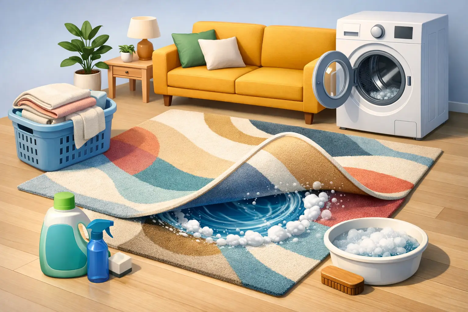 A Practical Guide to Washable Area Rugs at Home