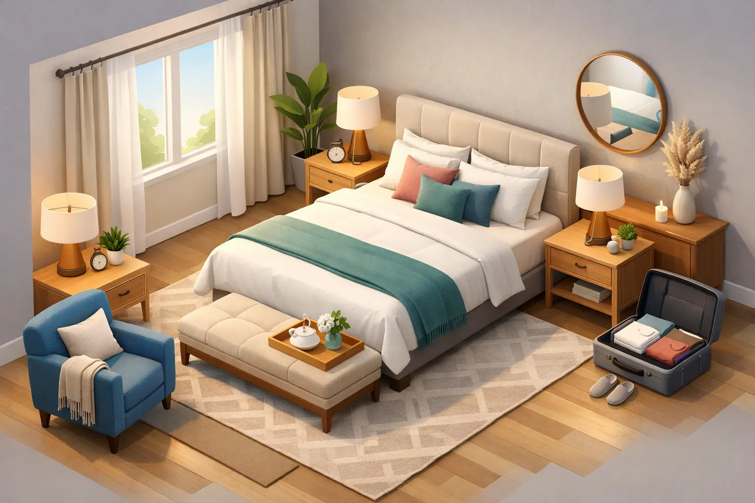 How to Furnish Guest Bedroom for Real Comfort