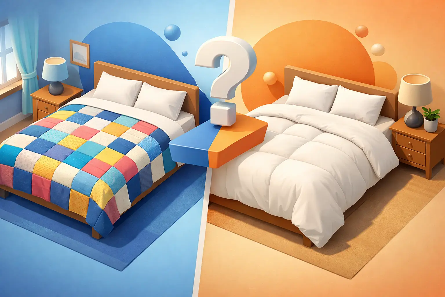 Quilt Versus Duvet Cover: What Should You Buy?