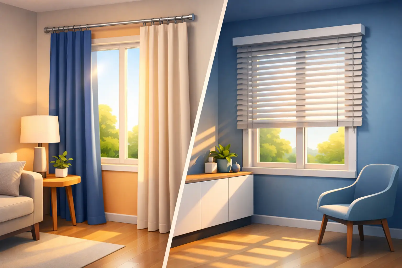 Curtains Versus Blinds for Your Home