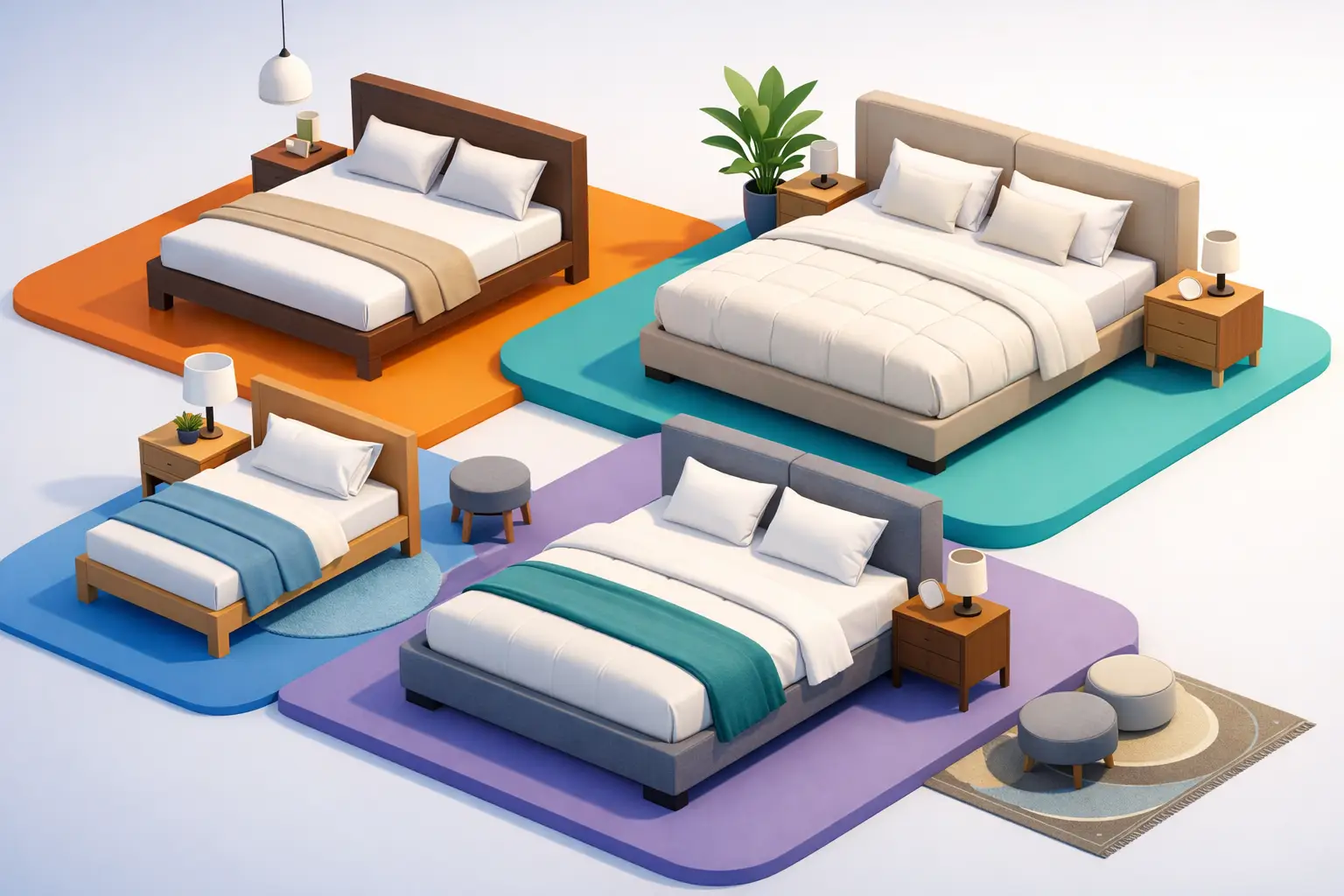 Guide to Bed Frame Sizing for Every Bedroom