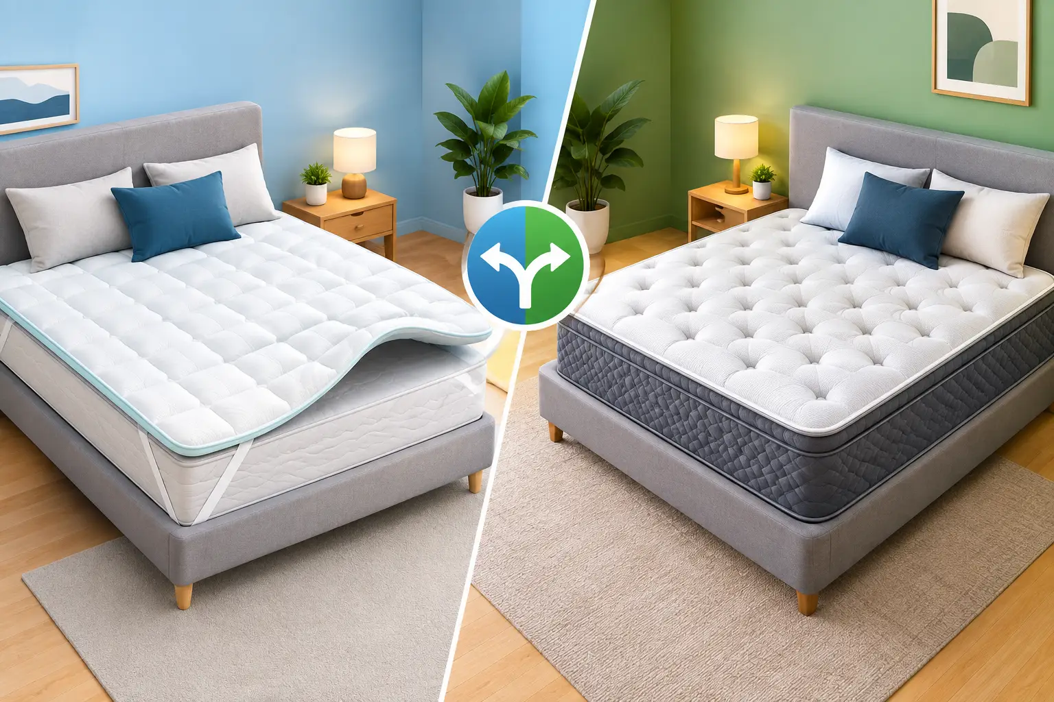 Mattress Topper vs New Mattress - Choose Wisely